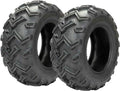 Set of 2 25x10-12 Rear ATV UTV Tires 6 Ply Rating J175833
