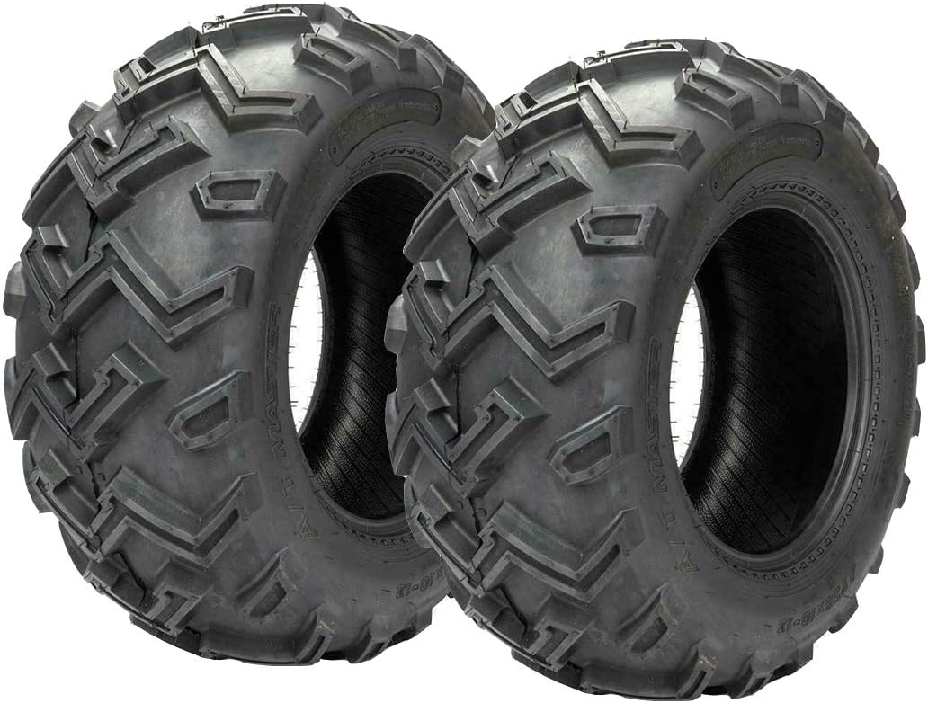 Set of 2 25x10-12 Rear ATV UTV Tires 6 Ply Rating J175833