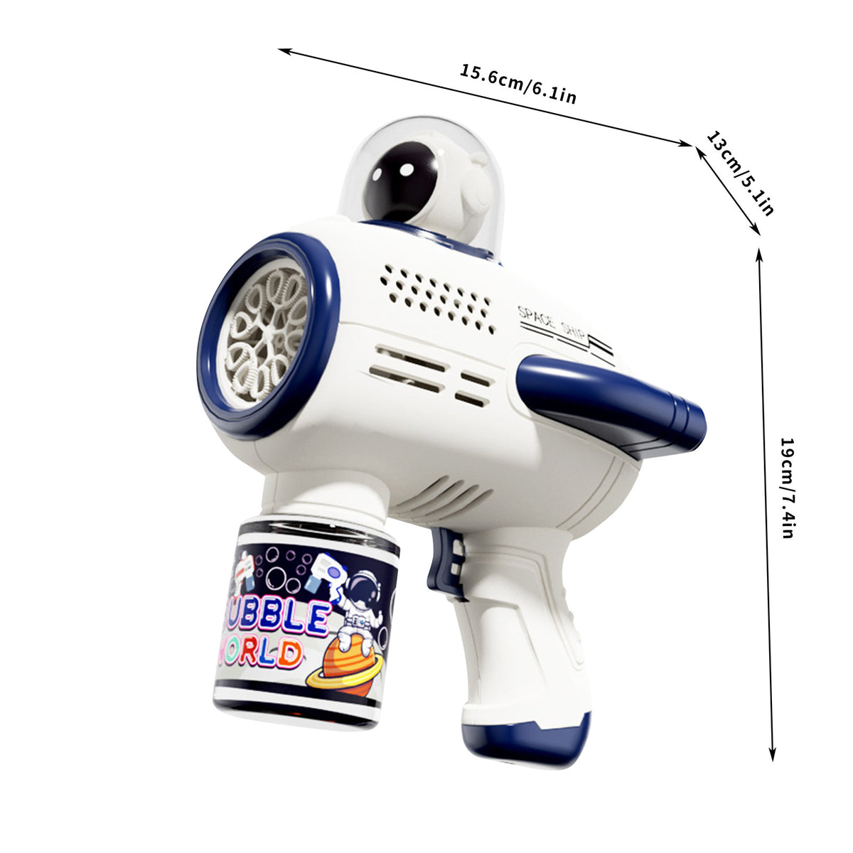 Red Bubble Gun Toy B8009