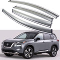 Semi-transparent Black Car Window Visor Sun/Rain Guard I621187