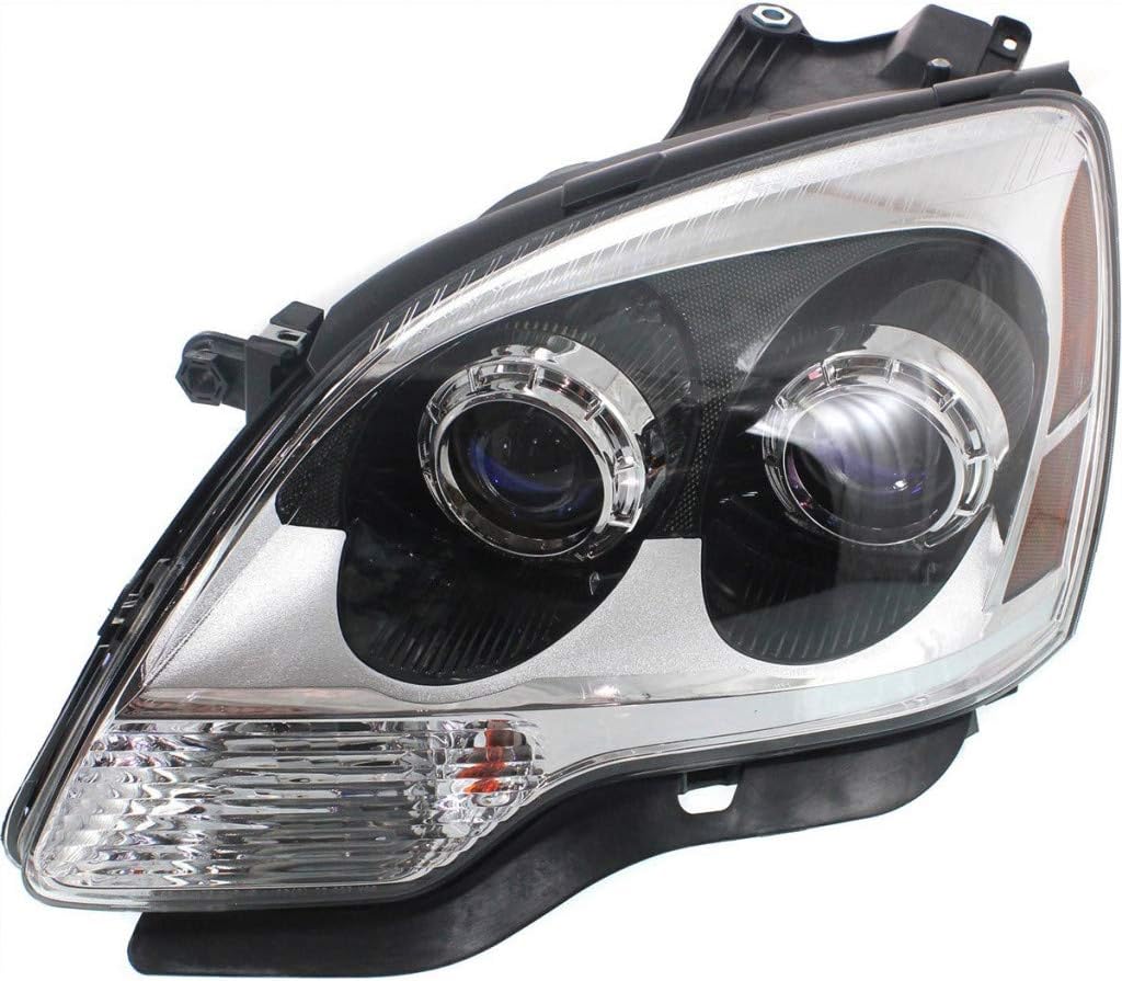 Headlight Assembly for GMC Acadia 2007 2008 Driver Side Halogen N68668