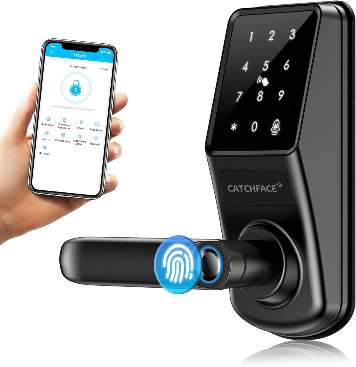 Smart Lock with Handle L423917