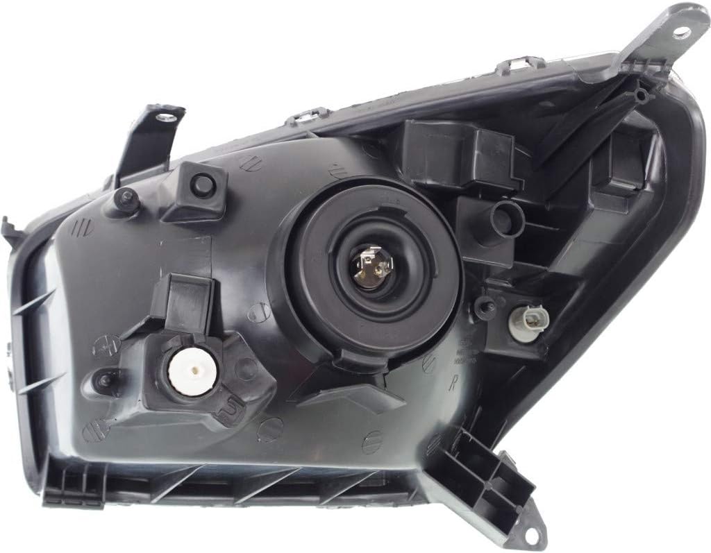 Passenger Side Halogen Headlight Assembly Pack of 2 V45562