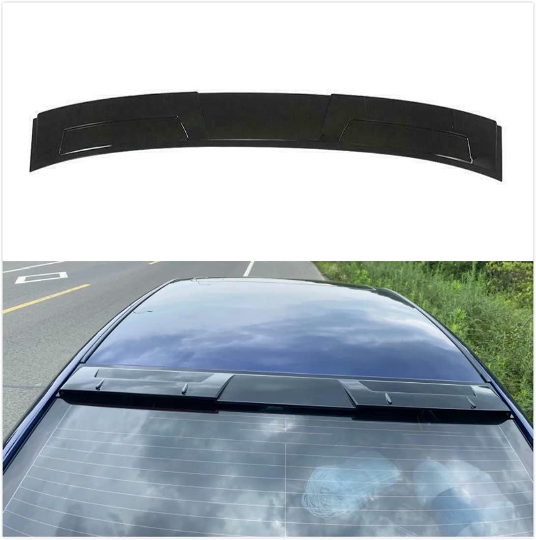 Carbon Fiber Style Rear Window Roof Spoiler Wing X104781