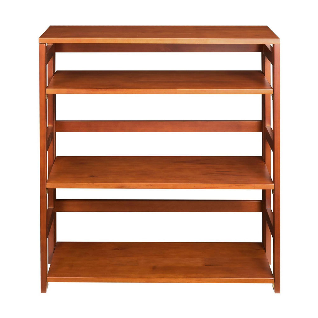 Cherry High Folding Bookcase F2783