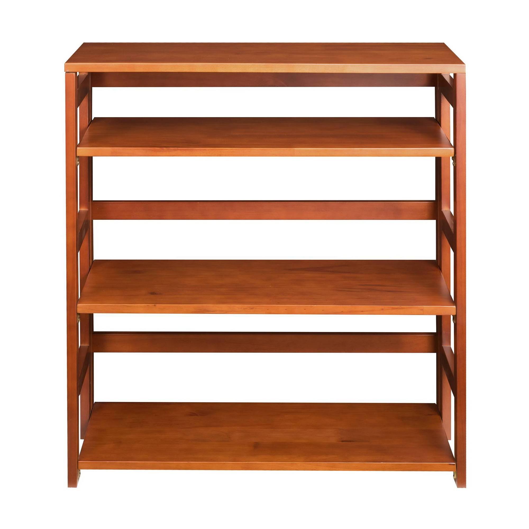 Cherry High Folding Bookcase F2783