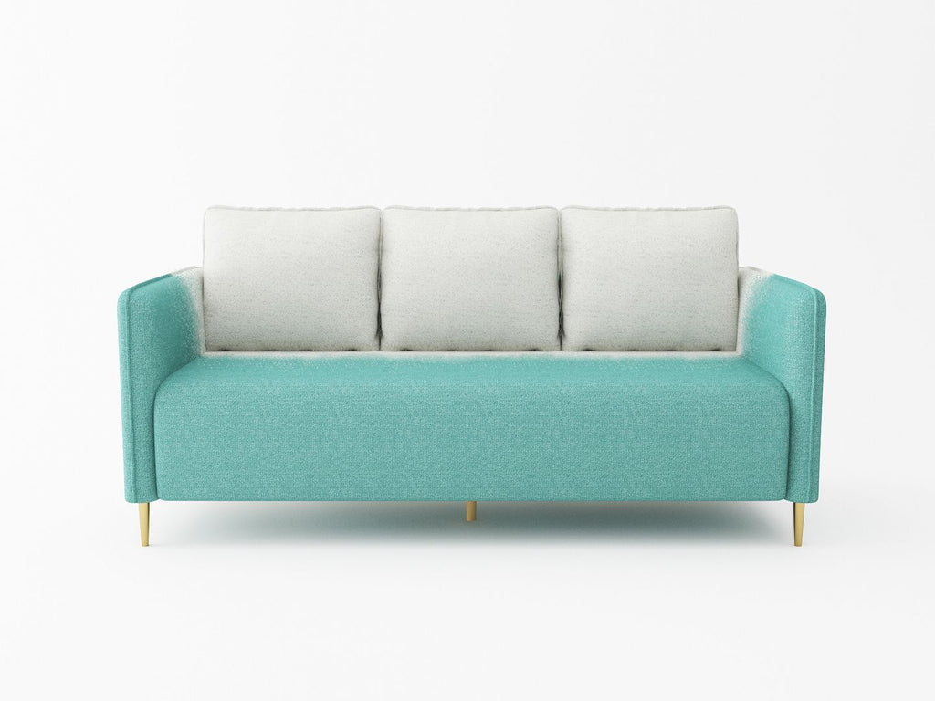 Transitional Futon Sofa with Metal Legs B88550