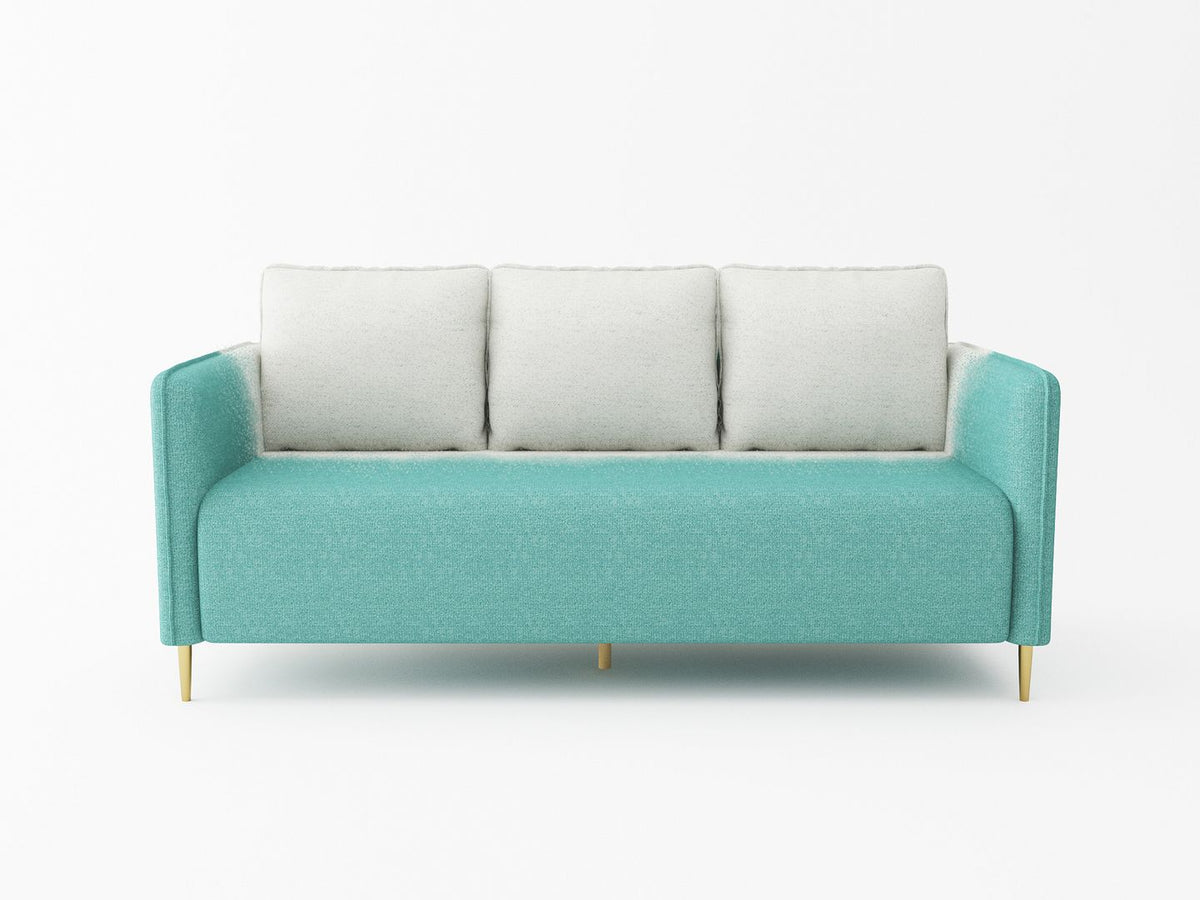 Transitional Futon Sofa with Metal Legs B88550
