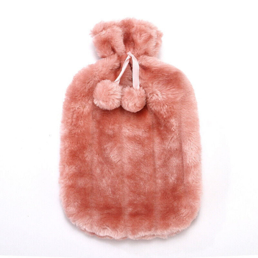 Faux Fur Hot Water Bottle Cover 2L J456