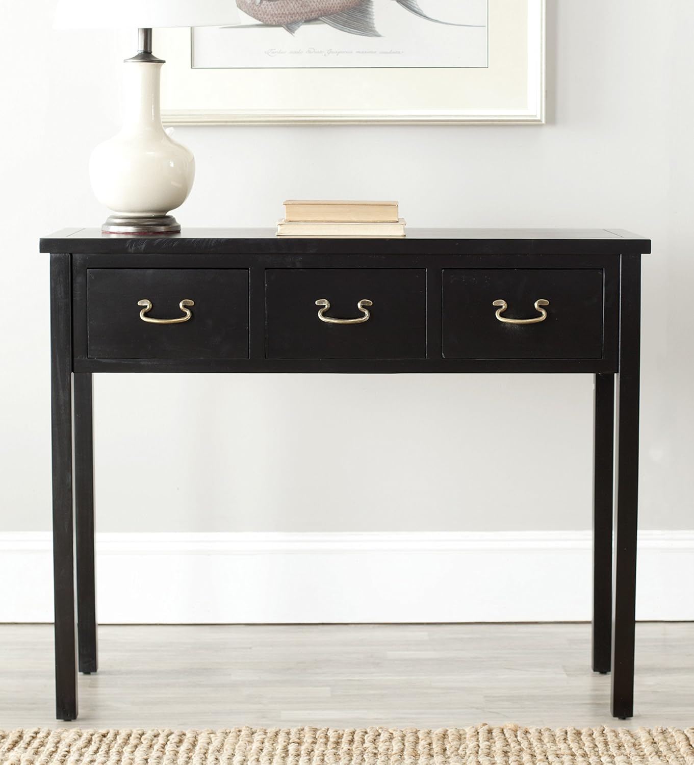 White Console Table Y3941