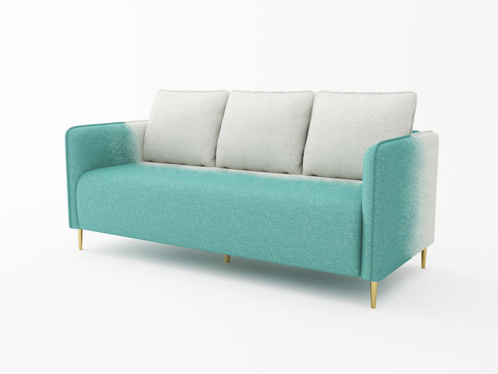 Transitional Futon Sofa with Metal Legs B88550