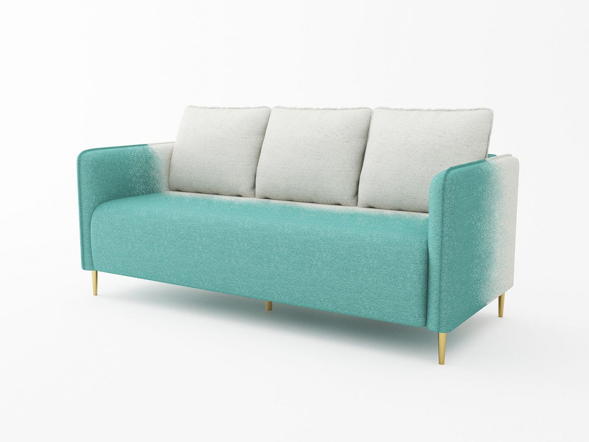 Transitional Futon Sofa with Metal Legs B88550