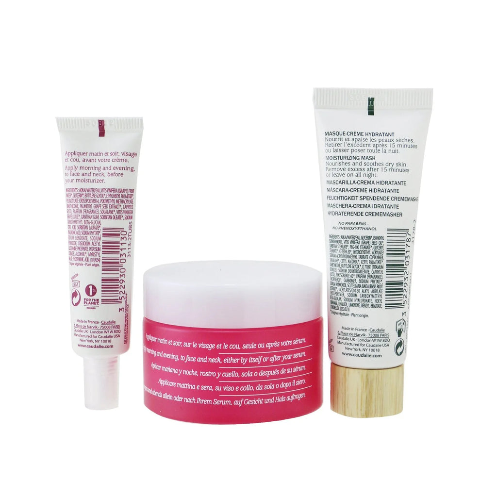 Moisturizing Cream 50ml, Serum 10ml, Mask 15ml 3pcs Set U83010