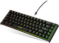 Black 68 Keys Membrane Keyboard, Pack of 2 J277