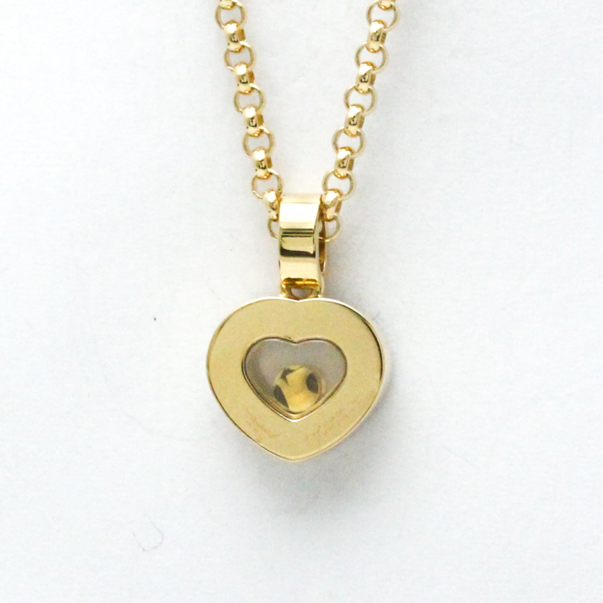 18K Yellow Gold Diamond Pendant Necklace K39875