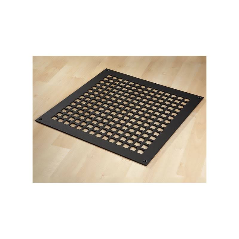 Black Steel Floor Grille U8798