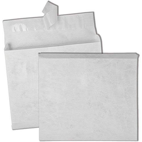White Tyvek Open End Envelopes L110890