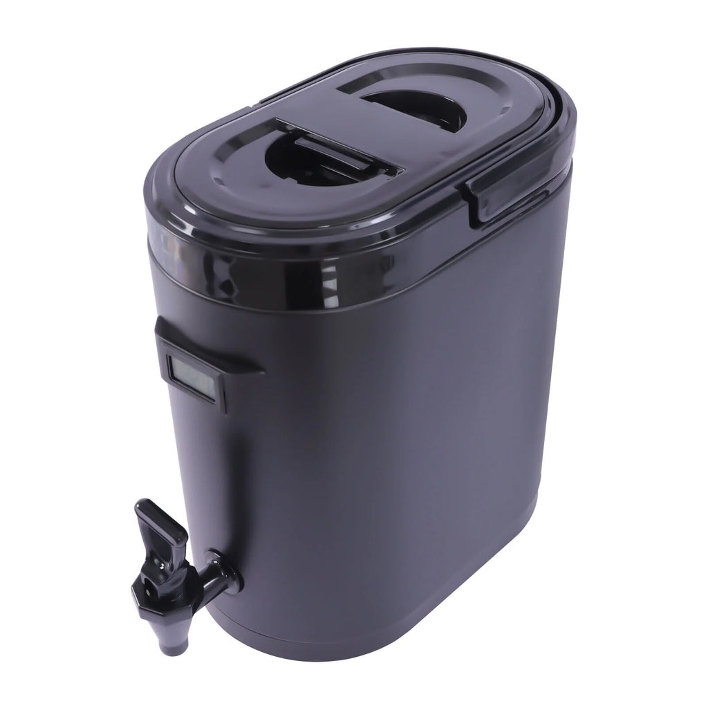 8L Insulated Beverage Dispenser with Temp Show L437411