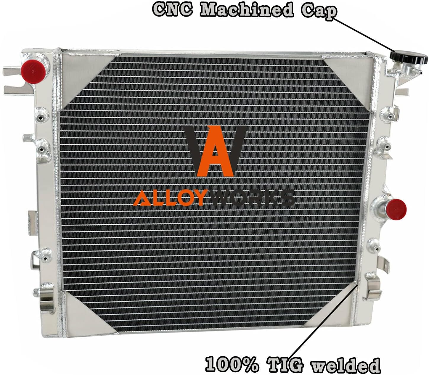 Aluminum Radiator for Jeep JK Wrangler 3.6L 3.8L V6 Manual W710578