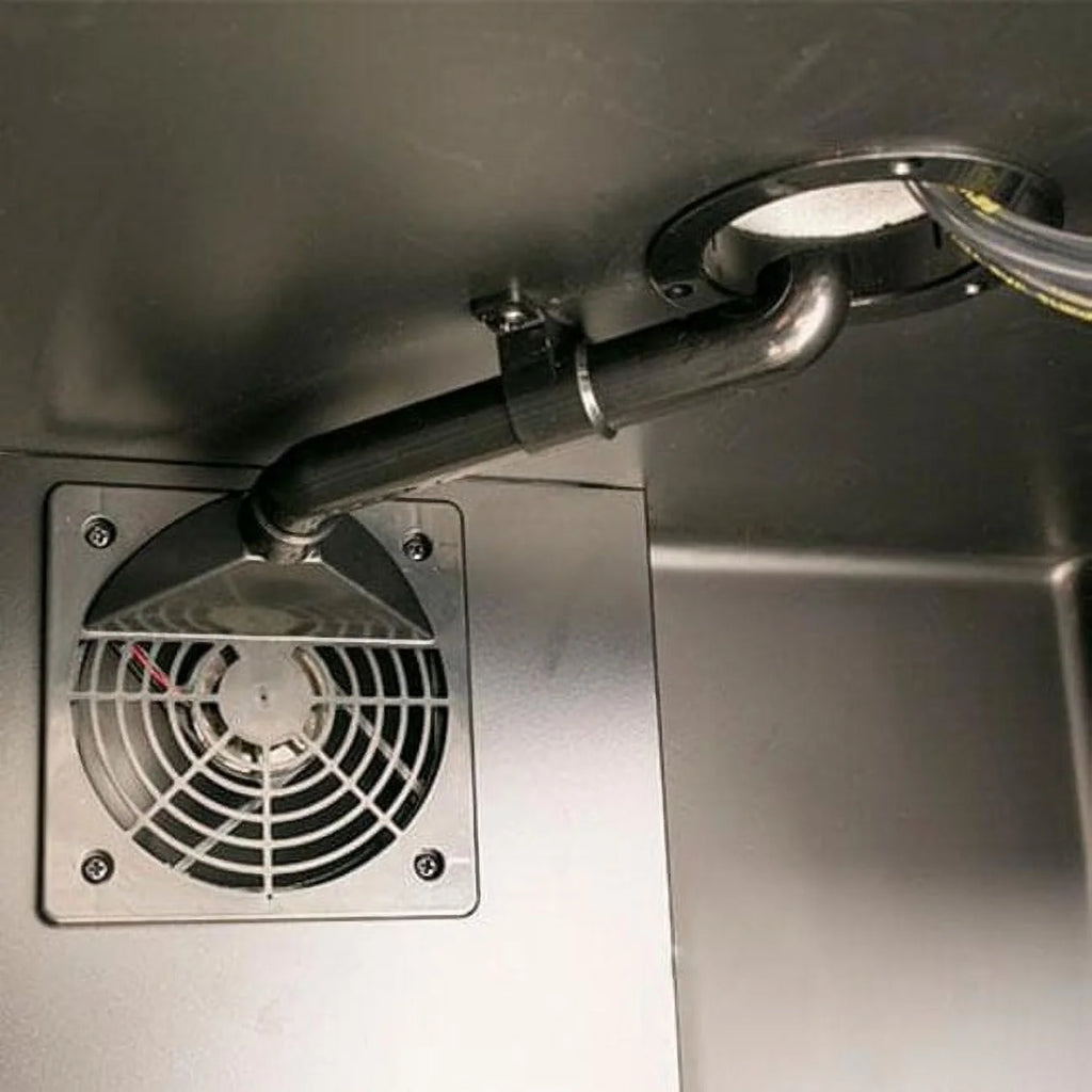 24" Triple Tap Kegerator Stainless Steel U864387