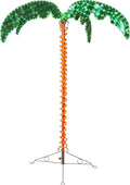 Tropical LED Rope Light Palm Tree (4.5 Foot) D342335