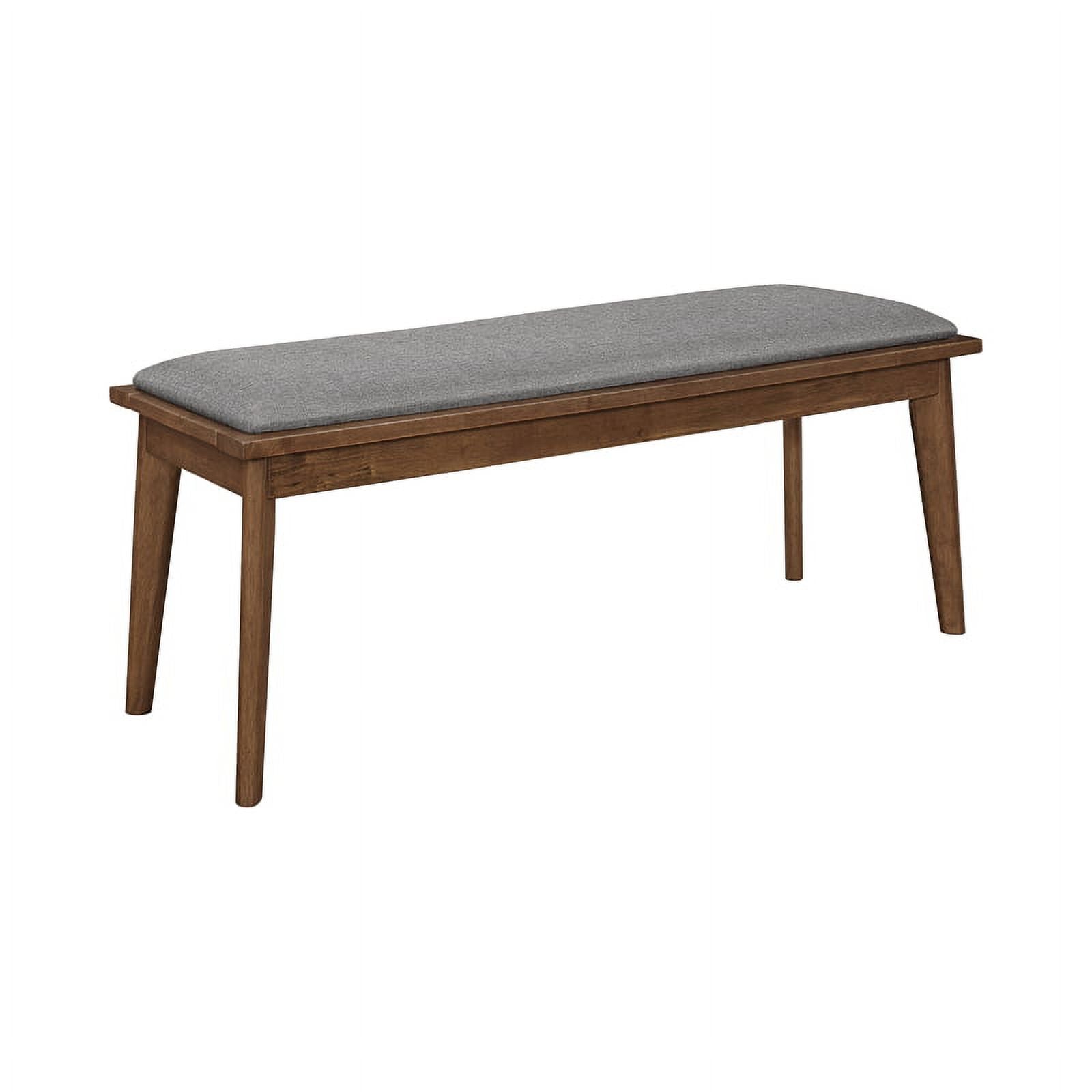 Natural Walnut and Grey Dining Room Set C562802
