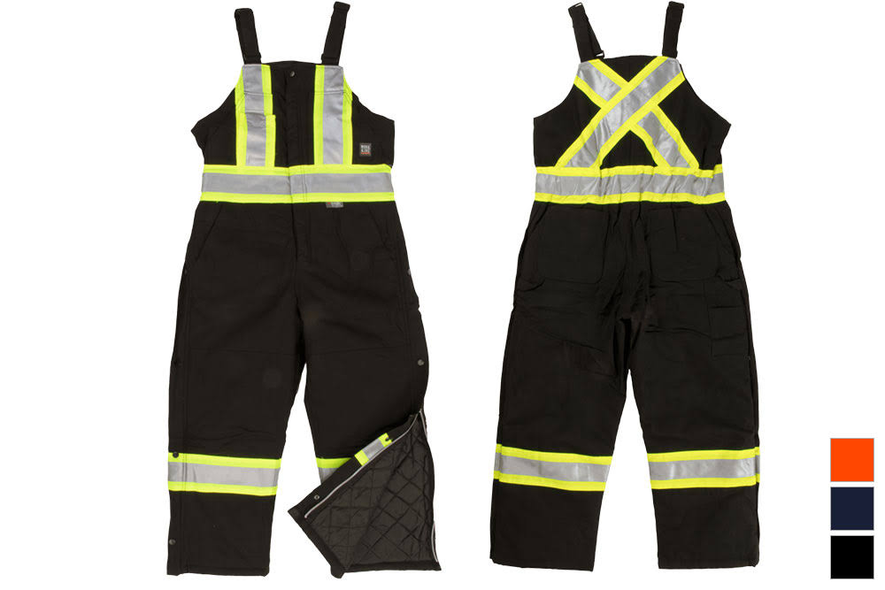 Black Insulated Safety Overall Y16759