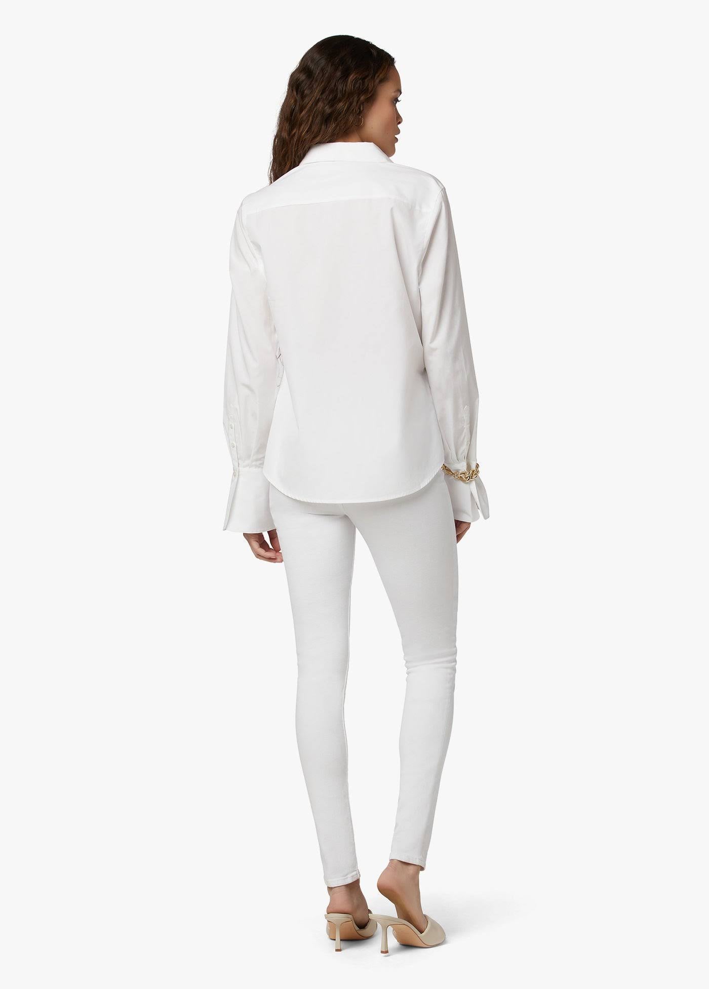 White High Rise Skinny Jeans X61050