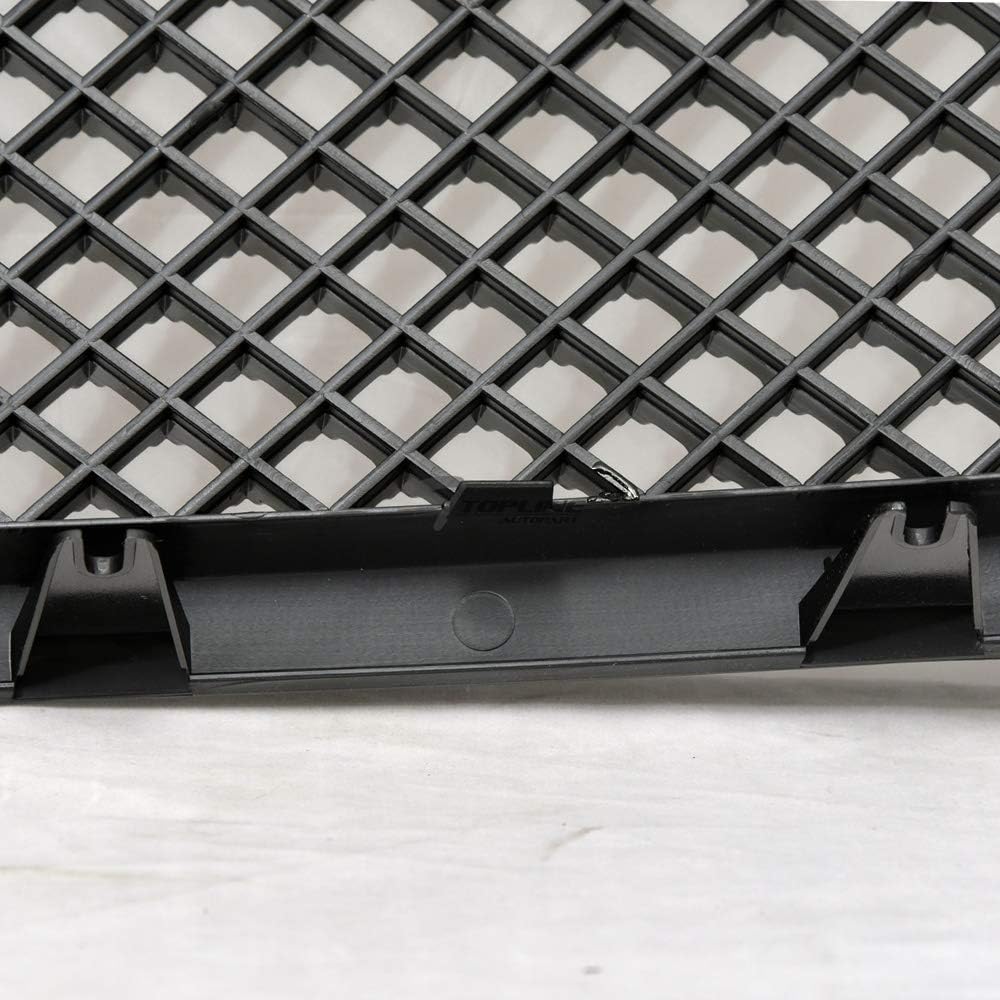 Black Mesh Front Hood Bumper Grill Grille ABS Q36062