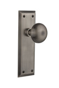 Antique Pewter Single Dummy Door Knob D585
