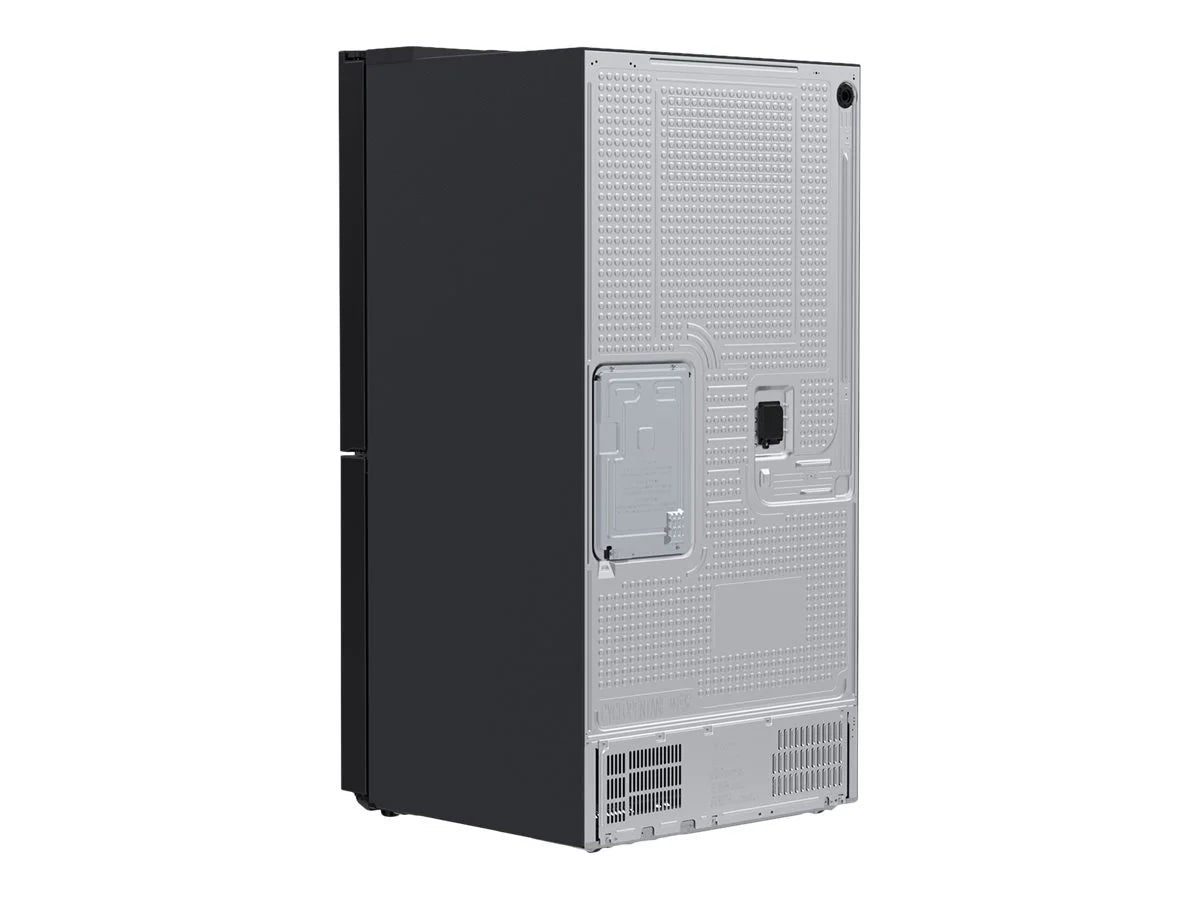 Black Stainless Steel Bottom-Freezer Refrigerator R8792