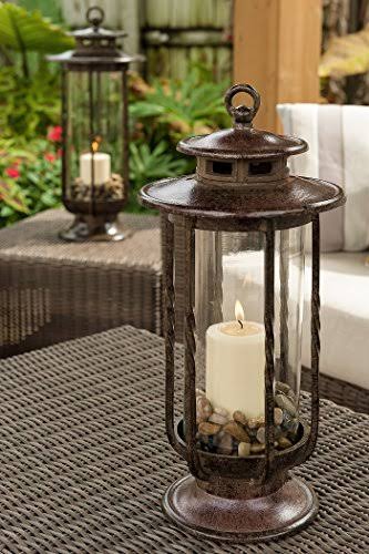 Decorative Hurricane Candle Lantern Holder (Small) U233296