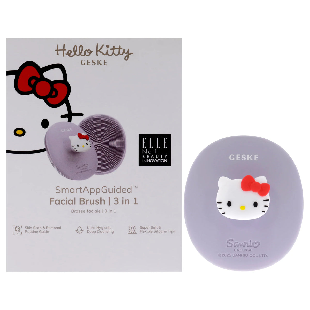Purple 3 in 1 Facial Brush S398005