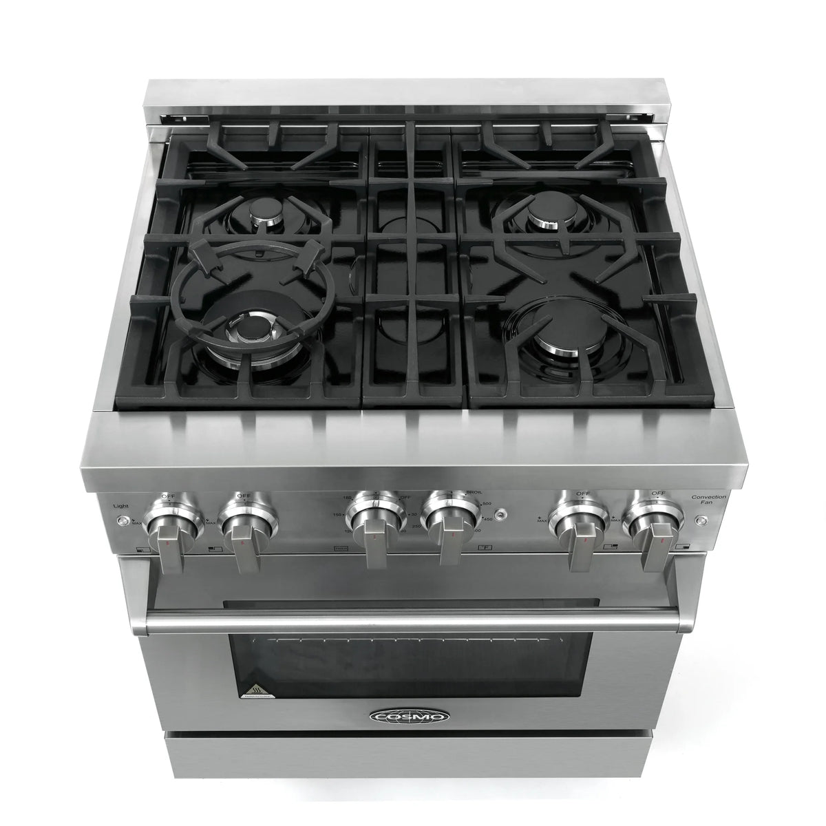 5 Piece Kitchen Appliance Package with Gas Range, Range Hood, Dishwasher, French Door Refrigerator & Wine Refrigerator R761