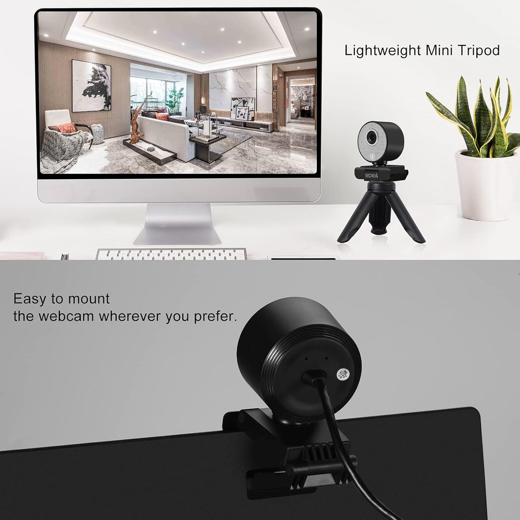 1080P Auto Tracking Webcam with Face Recognition O77080