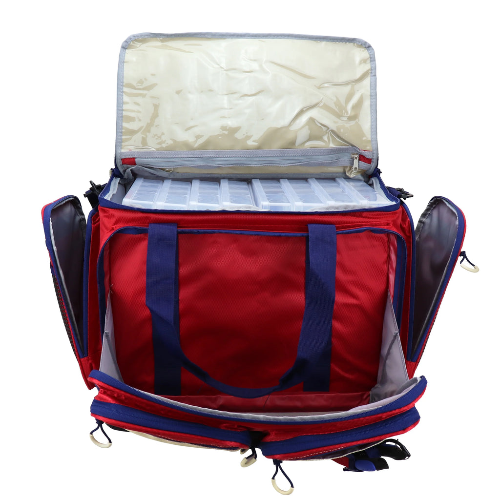 Red Large Fishing Tackle Bag G385900
