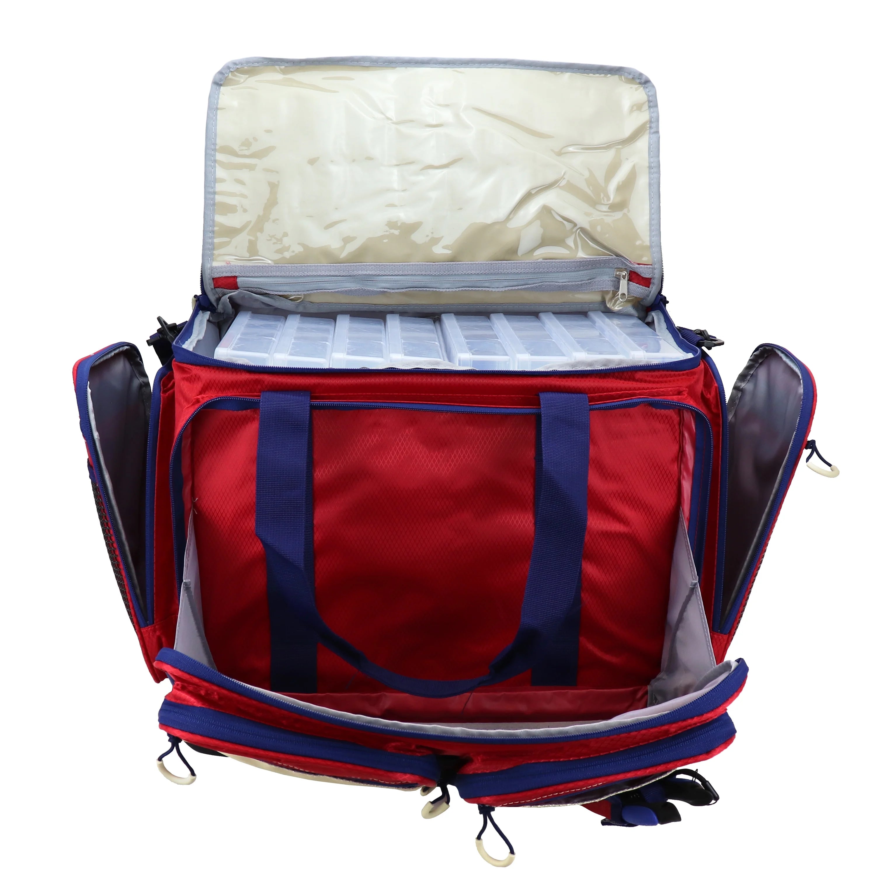 Red Large Fishing Tackle Bag G385900