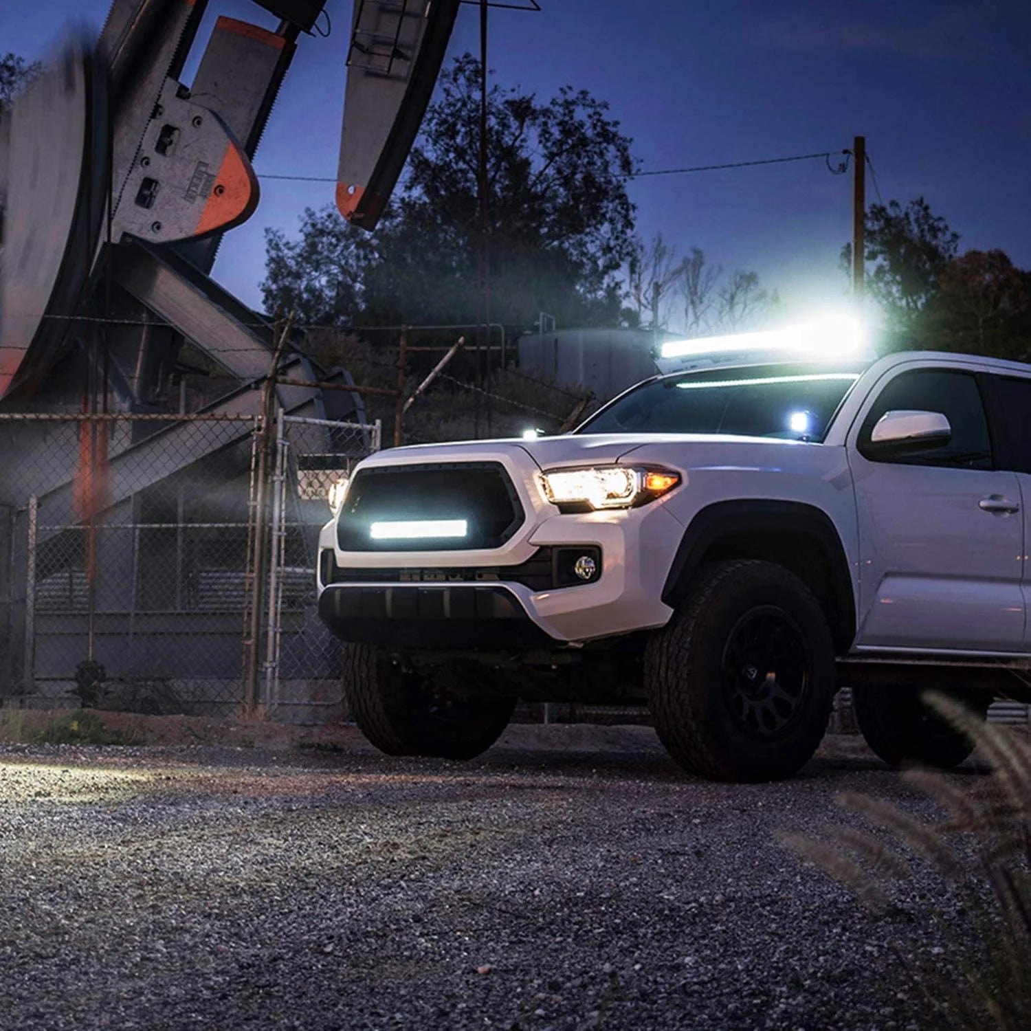 26Inch 540W Triple Row Bar 50000LM Flood Spot Combo Beam LED Off Road Lights Q251800