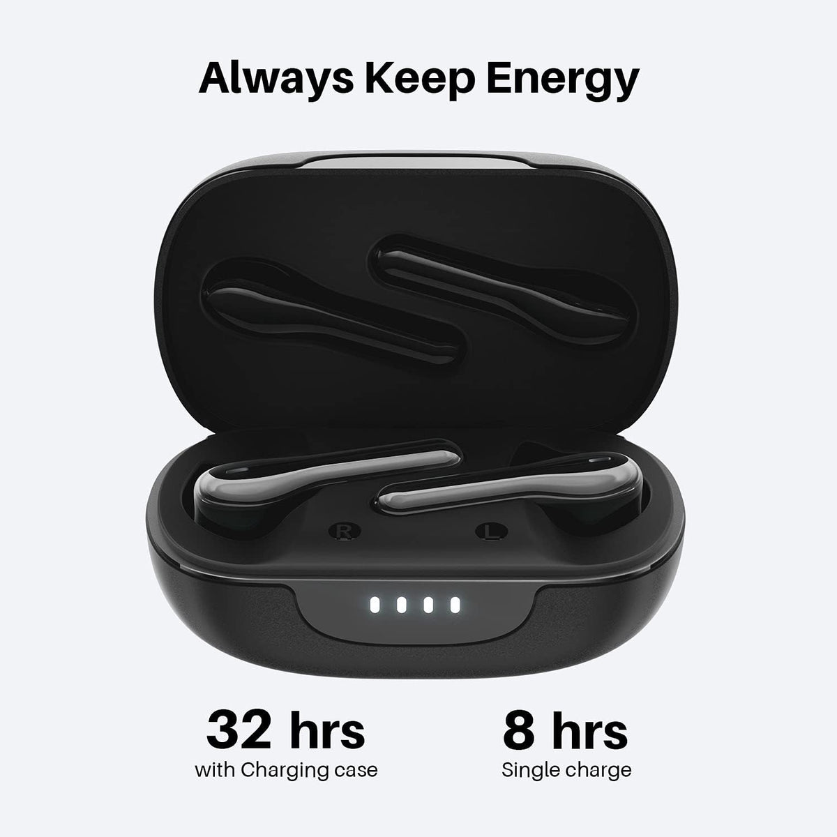 Wireless Bluetooth Earbuds with 32H Playtime I86233