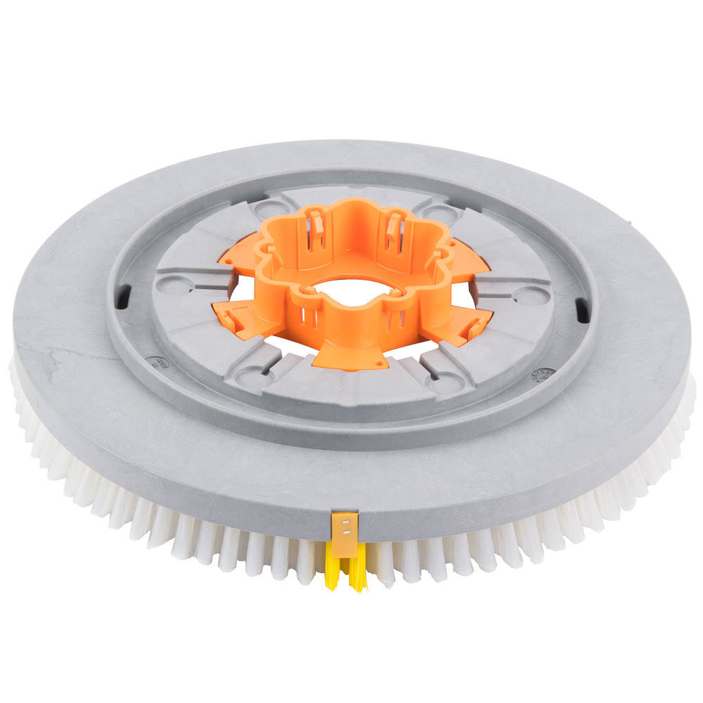 14x22 White Rotary Cleaning Brush L424