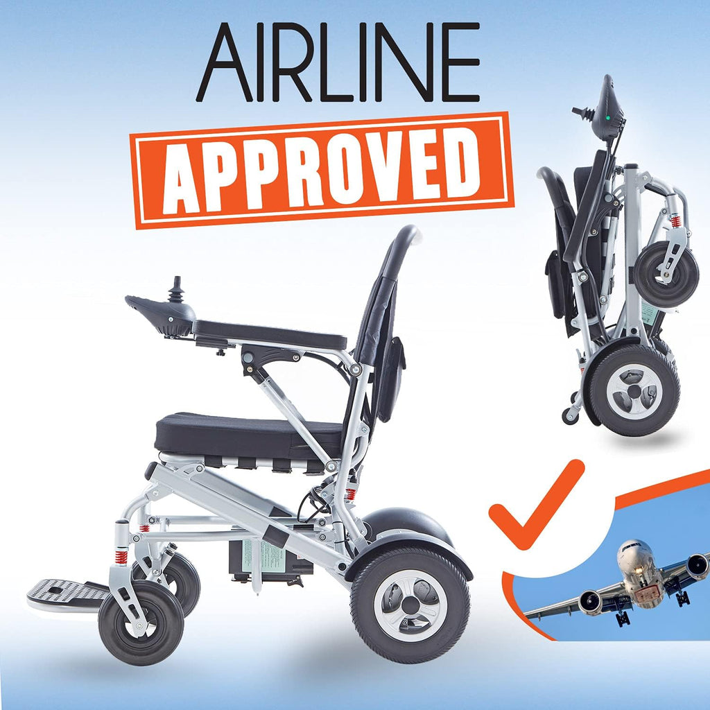 Foldable Electric Power Wheelchair with 20AH Battery Capacity E543961