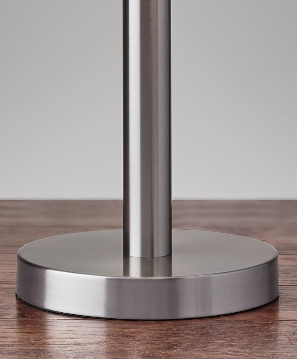 Brushed Steel Finish Table Lamp E371544