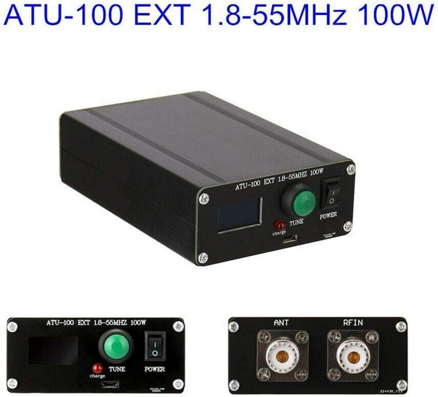 ATU100 Automatic Antenna Tuner 1.8-50MHz 0.96 OLED Assembled Case Pack of 2 F1459