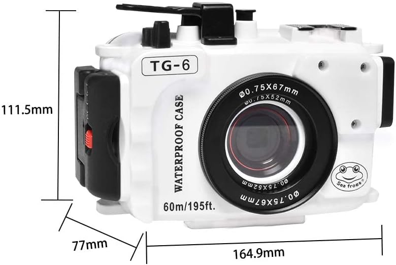 Underwater 40m Waterproof Housing Case for Olympus TG-6 A3370