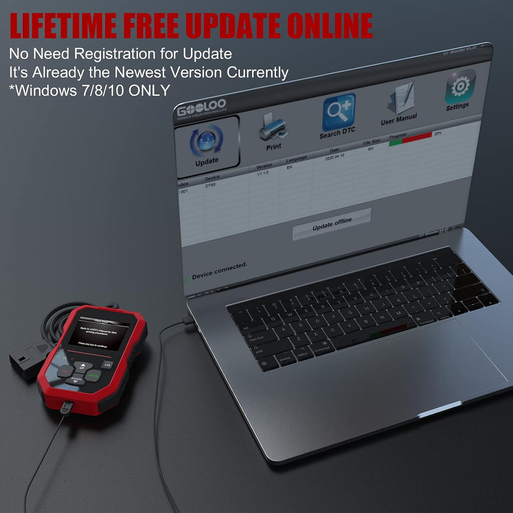 OBD2 Scanner Code Reader Car Diagnostic Tool, Pack of 2 Z403