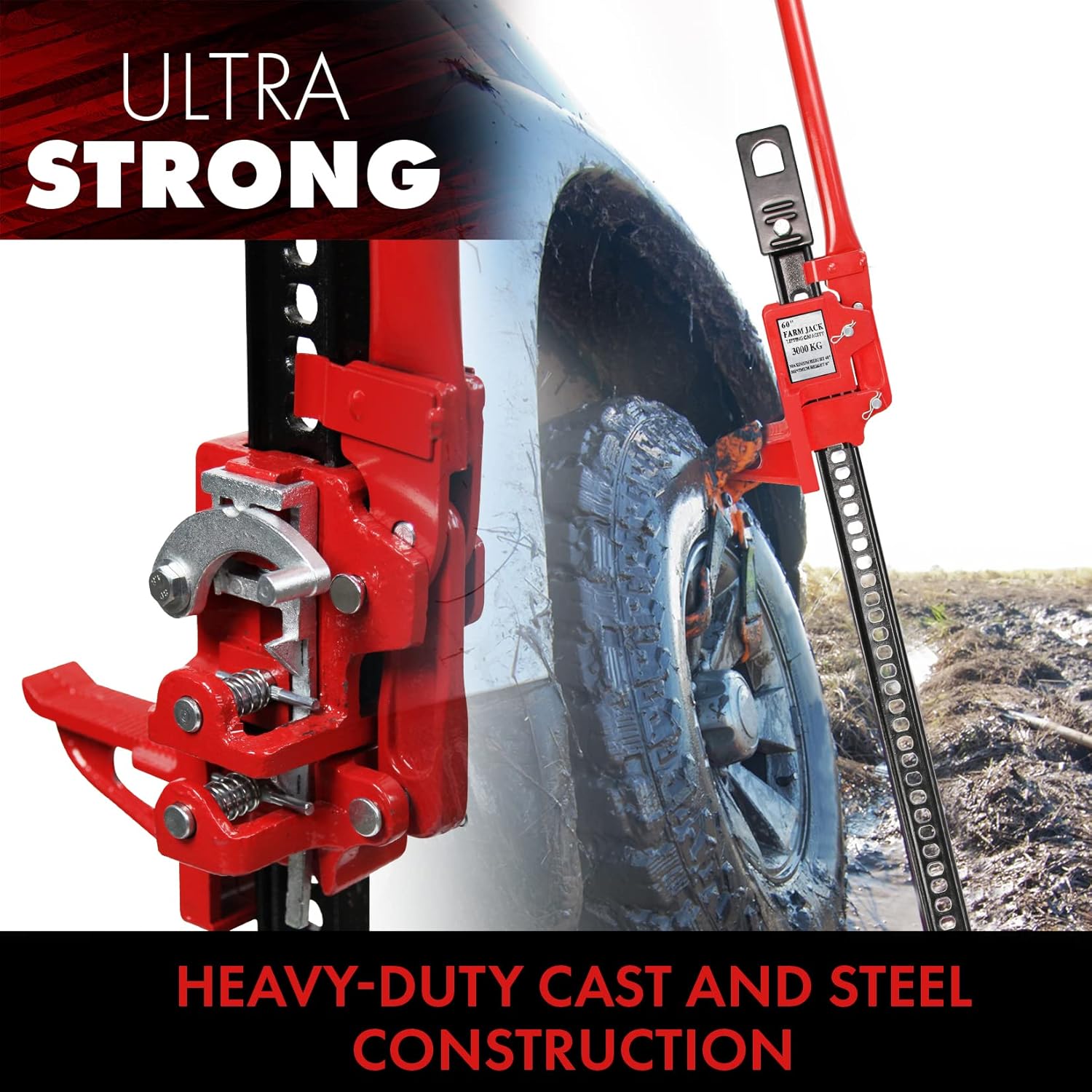 60 inch Steel Hydraulic Floor Jack S471