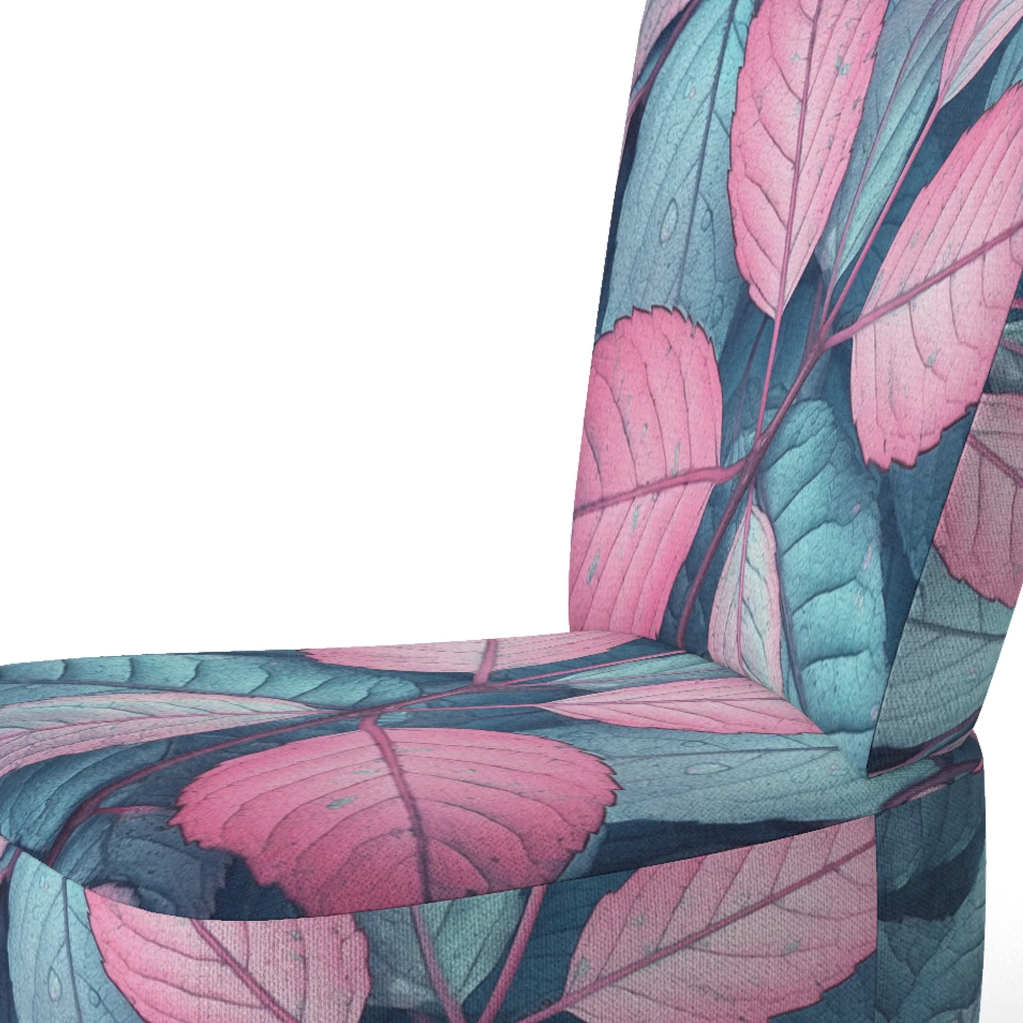 Upholstered Traditional Accent Chair and Floral Arm Chair C2579