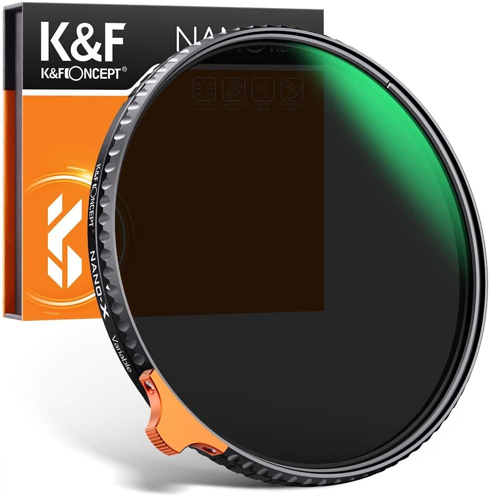 77mm Variable ND Filter ND2-ND400 with Multi-Layer Coatings AGC Glass H804
