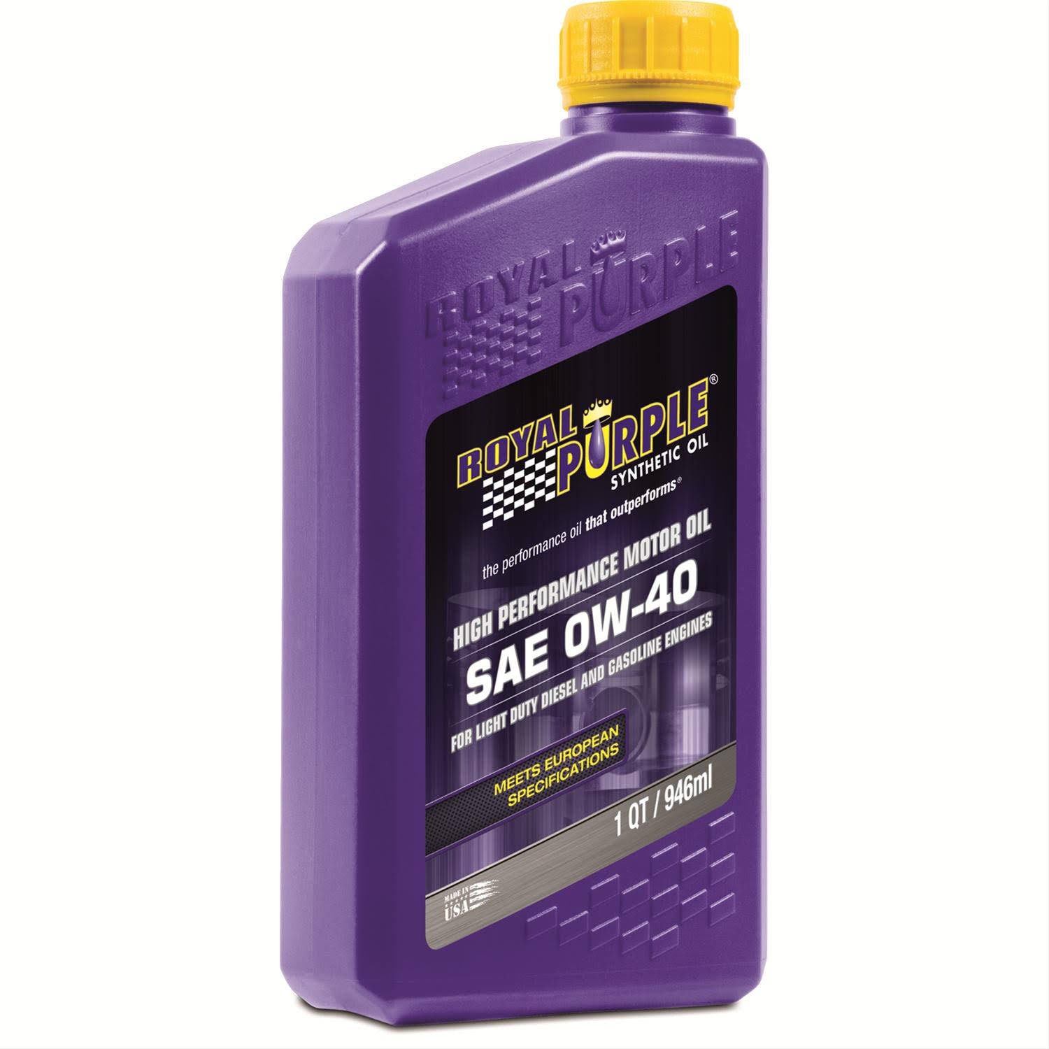 SAE 0W-40 Synthetic Motor Oil 1 qt Case of 12 I3262