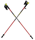 Carbon Trekking Poles Red 120cm V573519